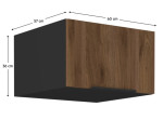 MENZO G60/36NAG nadstavec na potravinové skrine v šírke 60 cm a výške 36 cm