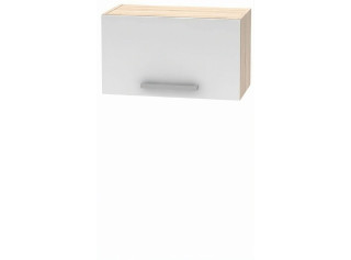 NOVA PLUS NOPL-011-VH dub sonoma/biela, horná výklopná skrinka v šírke 60 cm