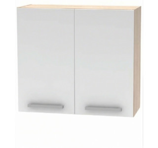 NOVA PLUS NOPL-014-0H dub sonoma/biela, horná skrinka v šírke 80 cm