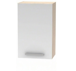 NOVA PLUS NOPL-024-OH dub sonoma/biela, horná skrinka v šírke 45 cm