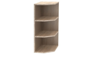 NOVA PLUS NOPL-003-0H dub sonoma, horné rohové ukončenie v šírke 30 cm