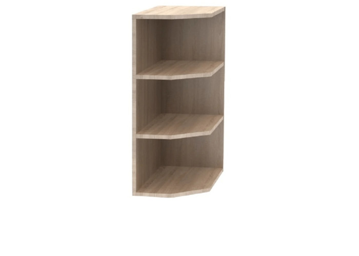 NOVA PLUS NOPL-003-0H dub sonoma, horné rohové ukončenie v šírke 30 cm