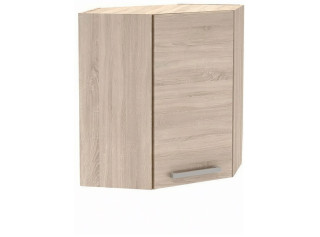 NOVA PLUS NOPL-013-RH dub sonoma, horná rohová skrinka v šírke 60x60 cm