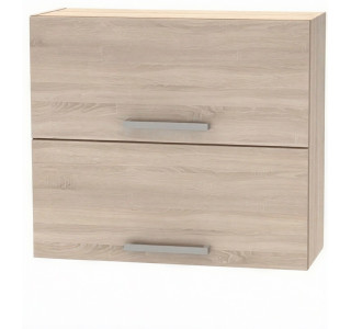 NOVA PLUS NOPL-015-VH dub sonoma, horná výklopná skrinka v šírke 80 cm