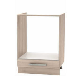 NOVA PLUS NOPL-059-0S dub sonoma, dolná skrinka na vstavaný spotrebič v šírke 60 cm