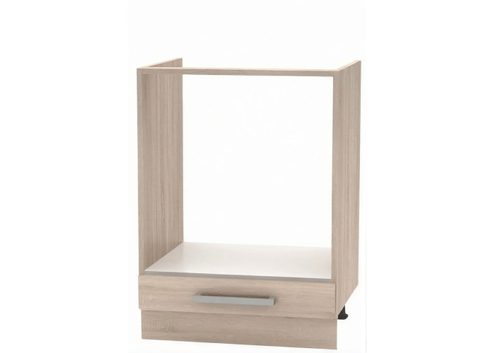 NOVA PLUS NOPL-059-0S dub sonoma, dolná skrinka na vstavaný spotrebič v šírke 60 cm