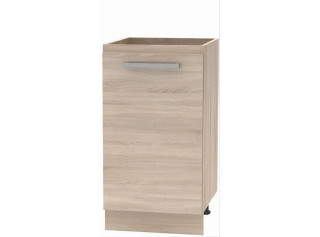 NOVA PLUS NOPL-063-0S dub sonoma, dolná skrinka v šírke 45 cm