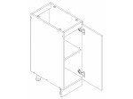 NOVA PLUS NOPL-063-0S dub sonoma, dolná skrinka v šírke 45 cm