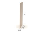 NOVA PLUS NOPL-085-00 dub sonoma, koncová doska v hrúbke 1,6 cm NOVA PLUS NOPL-085-00 dub sonoma, koncová doska v hrúbke 1,6 cm