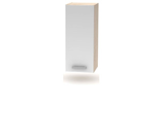 NOVA PLUS NOPL-002-0H dub sonoma/biela, horná skrinka v šírke 30 cm