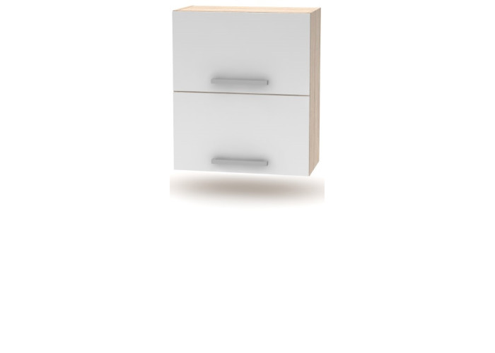 NOVA PLUS NOPL-008-VH dub sonoma/biela, horná výklopná skrinka v šírke 60 cm NOVA PLUS NOPL-008-VH dub sonoma/biela, horná výklopná skrinka v šírke 60 cm