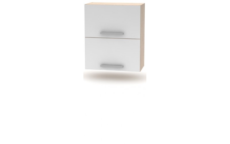 NOVA PLUS NOPL-008-VH dub sonoma/biela, horná výklopná skrinka v šírke 60 cm