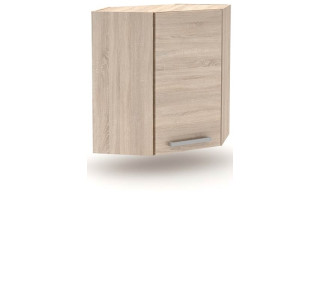 NOVA PLUS NOPL-013-RH dub sonoma, horná rohová skrinka v šírke 60x60 cm