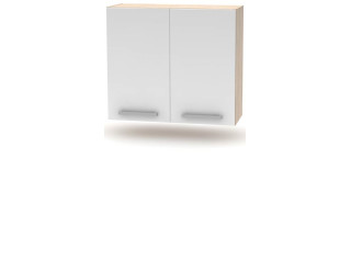 NOVA PLUS NOPL-014-0H dub sonoma/biela, horná skrinka v šírke 80 cm
