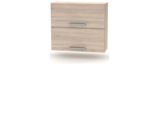 NOVA PLUS NOPL-015-VH dub sonoma, horná výklopná skrinka v šírke 80 cm