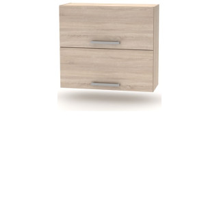 NOVA PLUS NOPL-015-VH dub sonoma, horná výklopná skrinka v šírke 80 cm