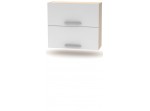 NOVA PLUS NOPL-015-VH dub sonoma/biela, horná výklopná skrinka v šírke 80 cm