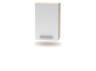 NOVA PLUS NOPL-024-OH dub sonoma/biela, horná skrinka v šírke 45 cm