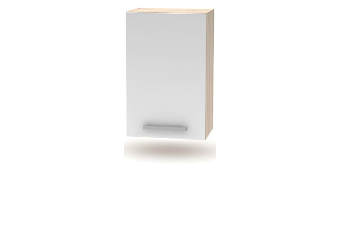 NOVA PLUS NOPL-024-OH dub sonoma/biela, horná skrinka v šírke 45 cm NOVA PLUS NOPL-024-OH dub sonoma/biela, horná skrinka v šírke 45 cm