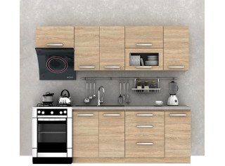 NOVA PLUS akciová kuchynská zostava 180/240 dub sonoma