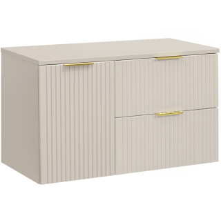 ADEL cashmere 82-100-2S-DC skrinka pod umývadlo 100 cm