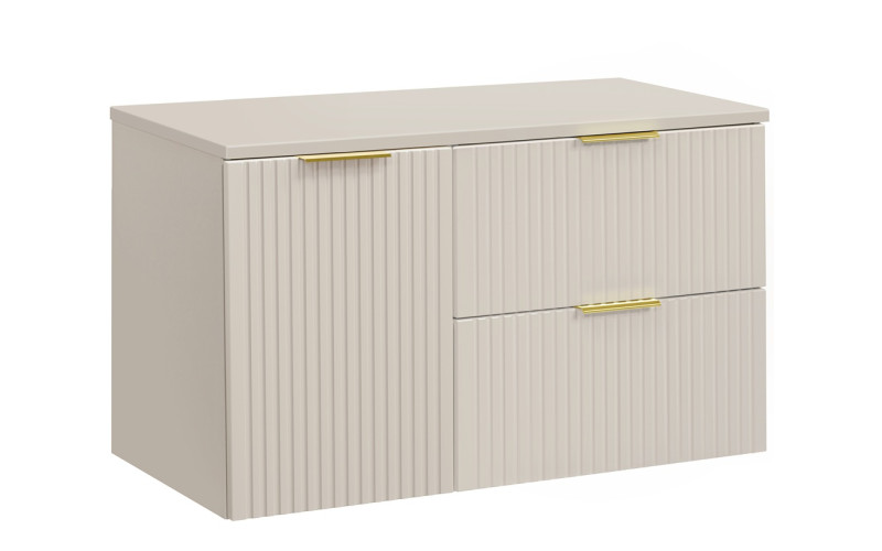 ADEL cashmere 82-100-2S-DC skrinka pod umývadlo 100 cm
