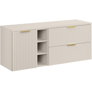 ADEL cashmere 82-140-DC skrinka pod umývadlo 140 cm