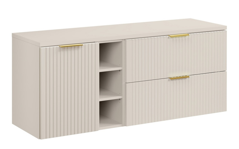 ADEL cashmere 82-140-DC skrinka pod umývadlo 140 cm