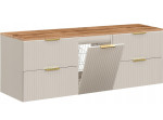 ADEL cashmere 82-160-60-40-60-DW skrinka pod umývadlo 160 cm