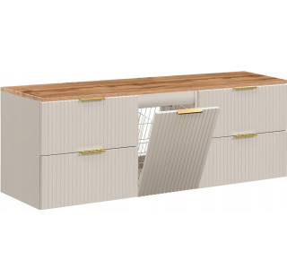 ADEL cashmere 82-160-60-40-60-DW skrinka pod umývadlo 160 cm