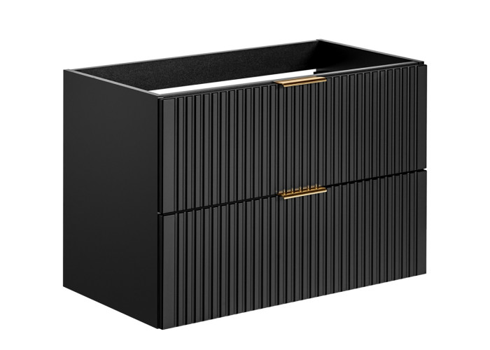 ADEL čierna 82-80-B-2S skrinka pod umývadlo 80 cm ADEL čierna 82-80-B-2S skrinka pod umývadlo 80 cm