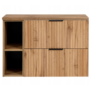 ADEL dub wotan 82-100-20-80-DD skrinka pod umývadlo 100 cm