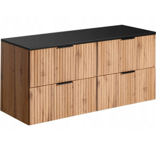 ADEL dub wotan 82-120-B-4S-DC skrinka pod umývadlo 120 cm