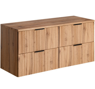 ADEL dub wotan 82-120-B-4S-DD skrinka pod umývadlo 120 cm