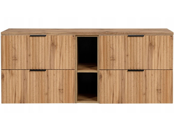 ADEL dub wotan 82-140-60-20-60-DD skrinka pod umývadlo 140 cm ADEL dub wotan 82-140-60-20-60-DD skrinka pod umývadlo 140 cm