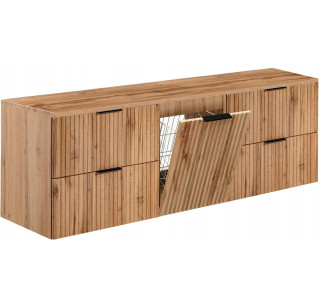 ADEL dub wotan 82-160-60-40-60-DD skrinka pod umývadlo 160 cm