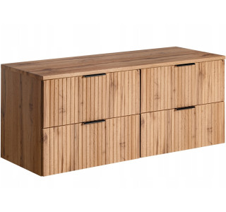 ADEL dub wotan 82-160-B-4S-DD skrinka pod umývadlo 160 cm