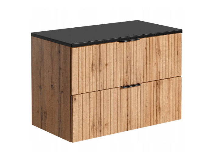 ADEL dub wotan 82-80-B-2S-DC skrinka pod umývadlo 80 cm ADEL dub wotan 82-80-B-2S-DC skrinka pod umývadlo 80 cm