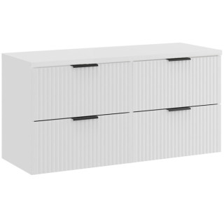 ADEL white 82-120-4S-DB skrinka pod umývadlo 120 cm