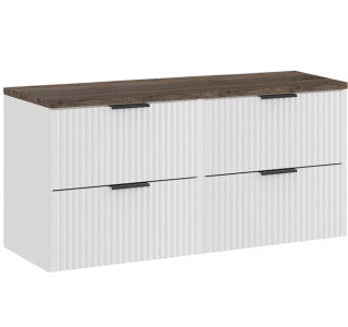 ADEL white 82-120-4S-DV skrinka pod umývadlo 120 cm