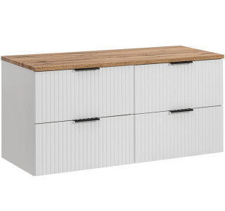 ADEL white 82-120-4S-DW skrinka pod umývadlo 120 cm