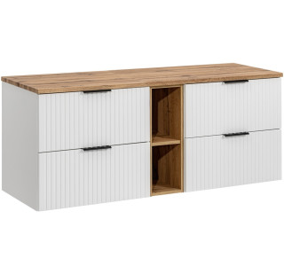 ADEL white 82-140-DW skrinka pod umývadlo 140 cm