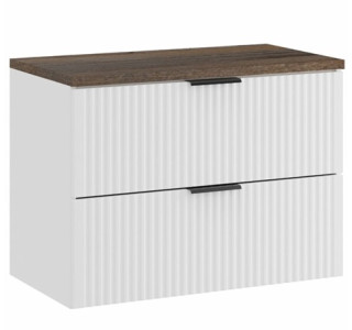 ADEL white 82-80-2S-DV skrinka pod umývadlo 80 cm