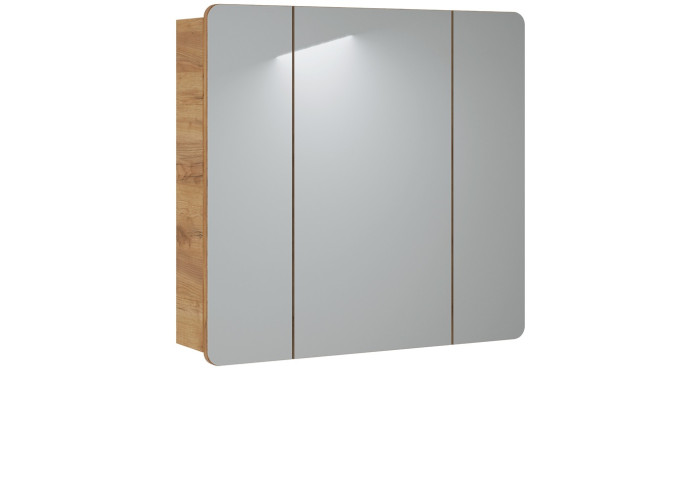 ARUBA dub craft zlatý 843, závesná skrinka so zrkadlom 80 cm ARUBA dub craft zlatý 843, závesná skrinka so zrkadlom 80 cm