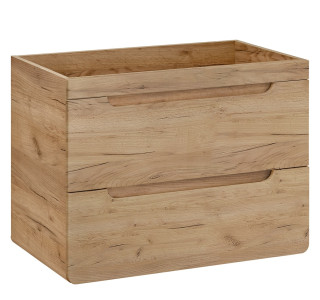 ARUBA dub craft zlatý 821, skrinka pod umývadlo 80 cm