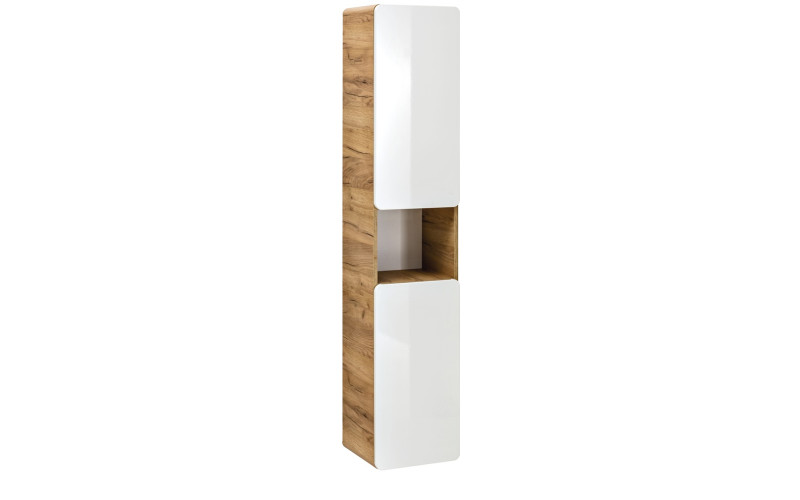 ARUBA white 800, vysoká skrinka do kúpelne 