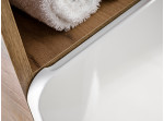 ARUBA white 800, vysoká skrinka do kúpelne 