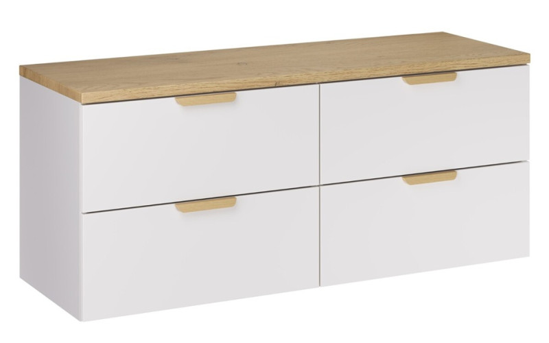 ASTER white 82-120-W1-DCR skrinka pod umývadlo 120 cm ASTER white 82-120-W1-DCR skrinka pod umývadlo 120 cm