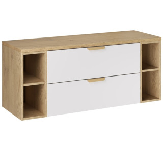 ASTER white 82-120-W2-DCR skrinka pod umývadlo 120 cm