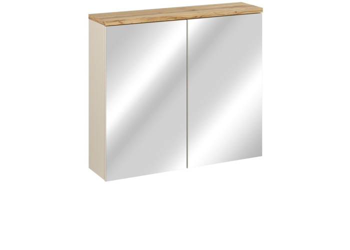 BALI cashmere 84-80, závesná skrinka so zrkadlom